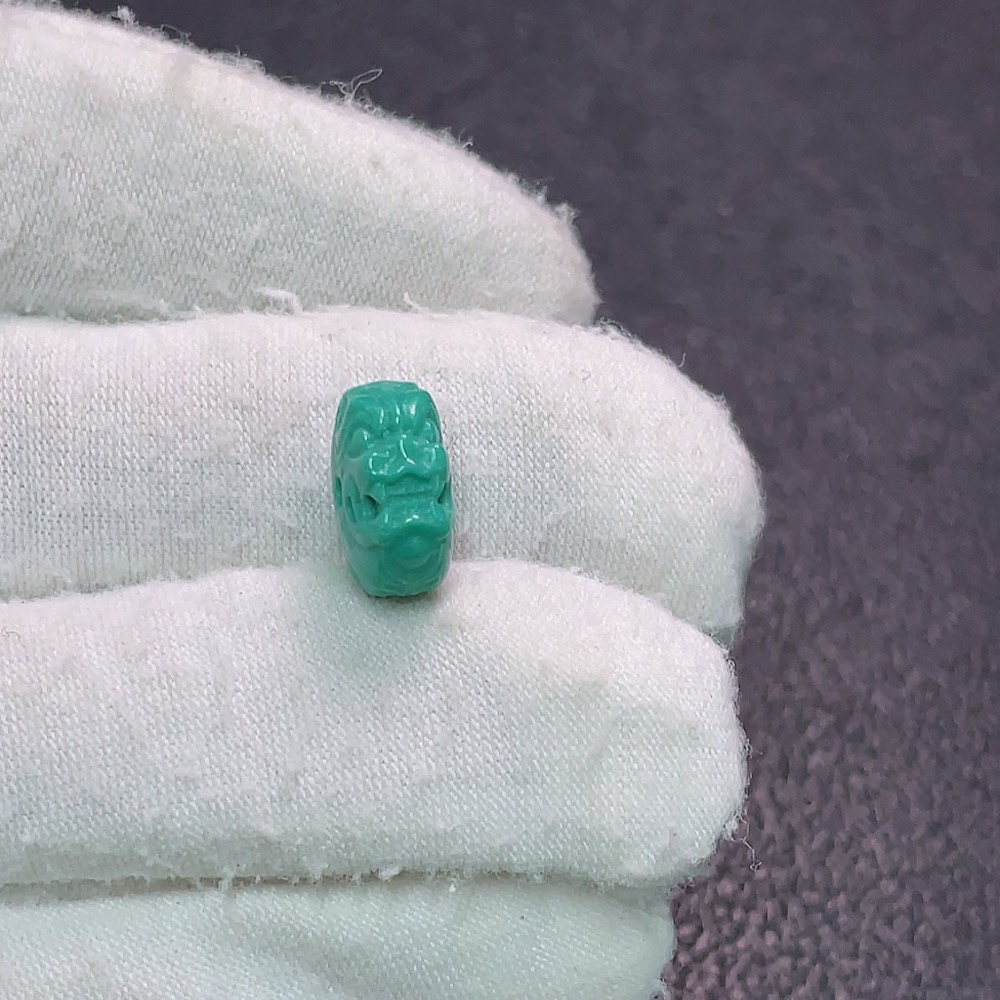 C33923584 Turquoise Jewelry Indeterminate Color Origin Containing Other Mineral Components Total Weight Approximately 1.48g