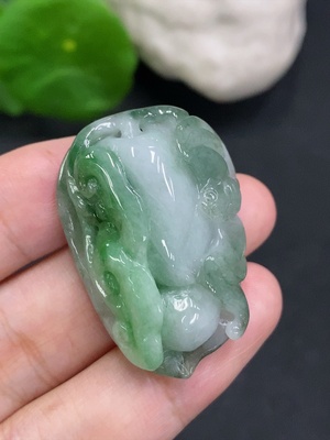 F32801961 Jadeite Pendant Total Weight Approx. 18.3g