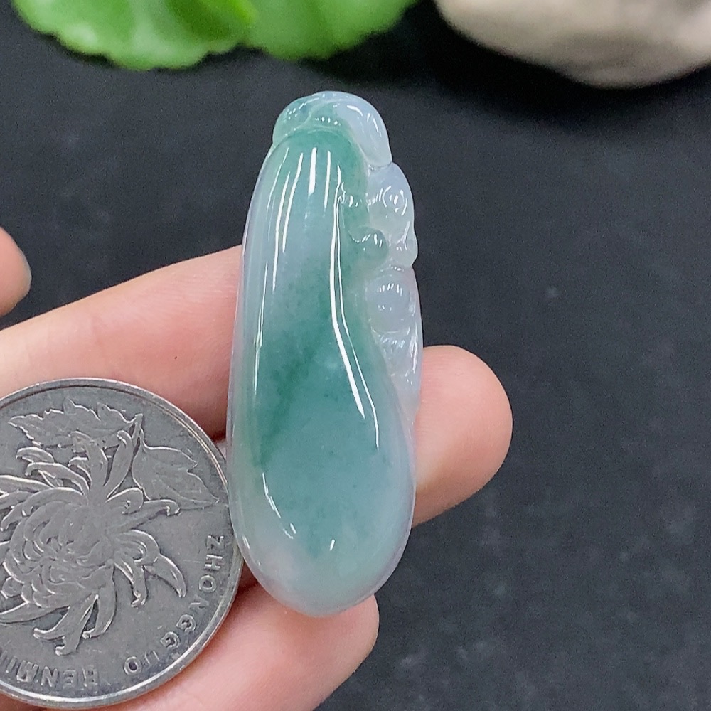 F34963744 Jadeite Pendant Lucky Melon Total Weight Approx. 6.82g