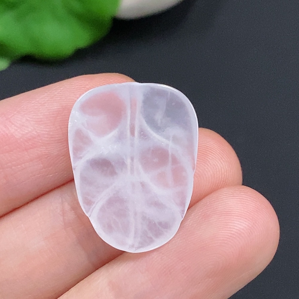 F32756508 JadeiteLeaf Pendant Total Weight Approx. 2.1g