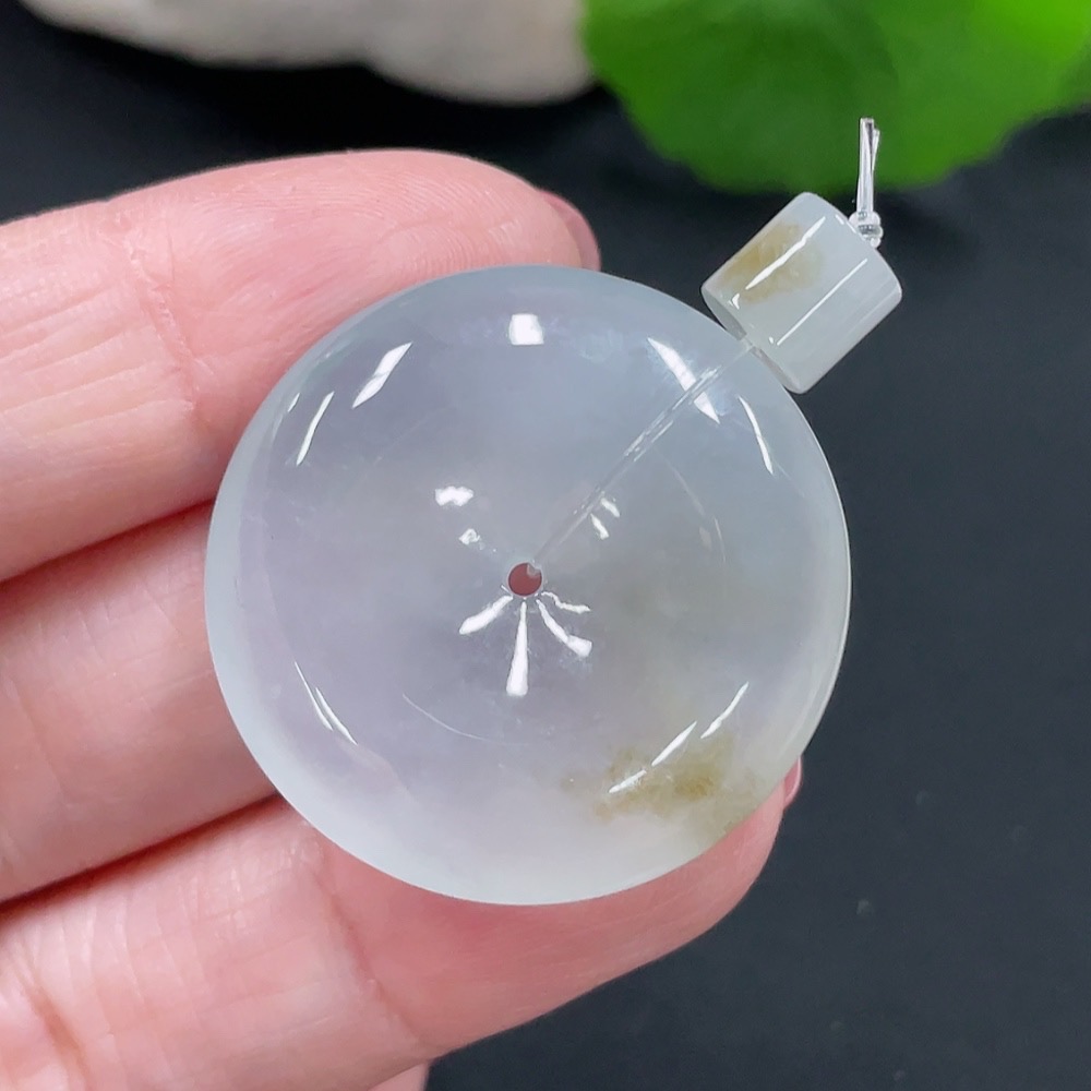 F24787490 JadeitePeace Knot Pendant, Total Weight Approx. 11.4g