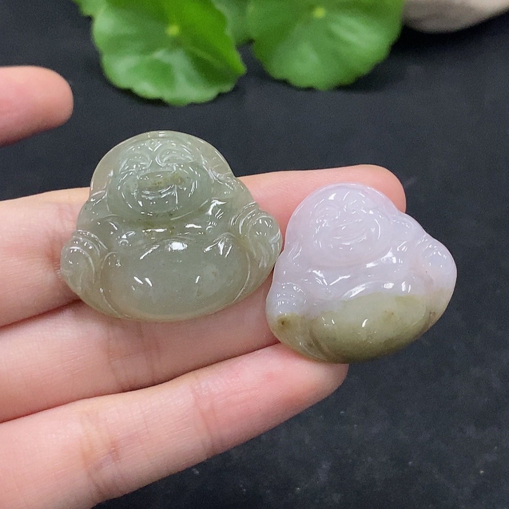 F35089810 Jadeite Buddha Pendant