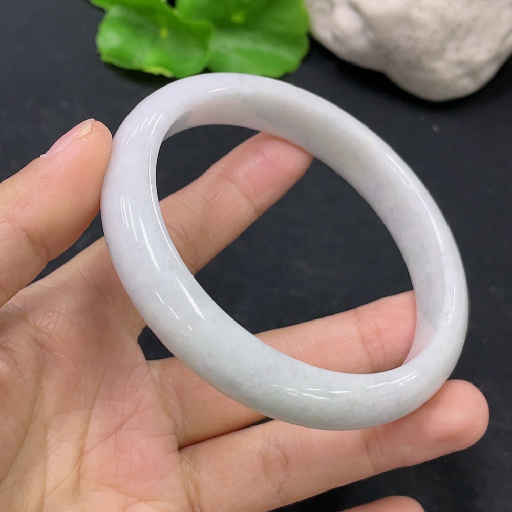 F31673674 Jadeite Round Bracelet, Total Weight Approx. 48.04g, Size 59.3