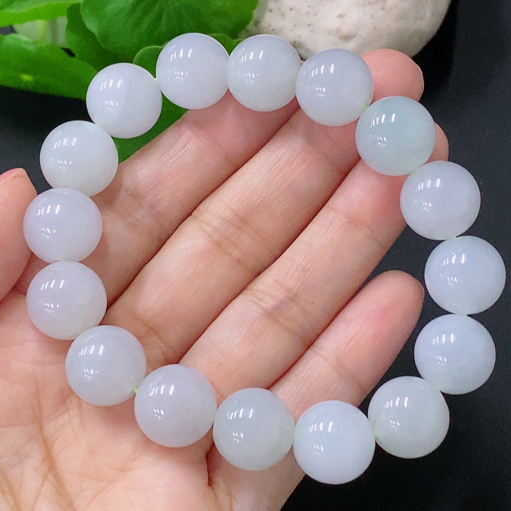 F29321833 Jadeite Bracelet Approx.12.5mm Total Weight Approx.52.28g