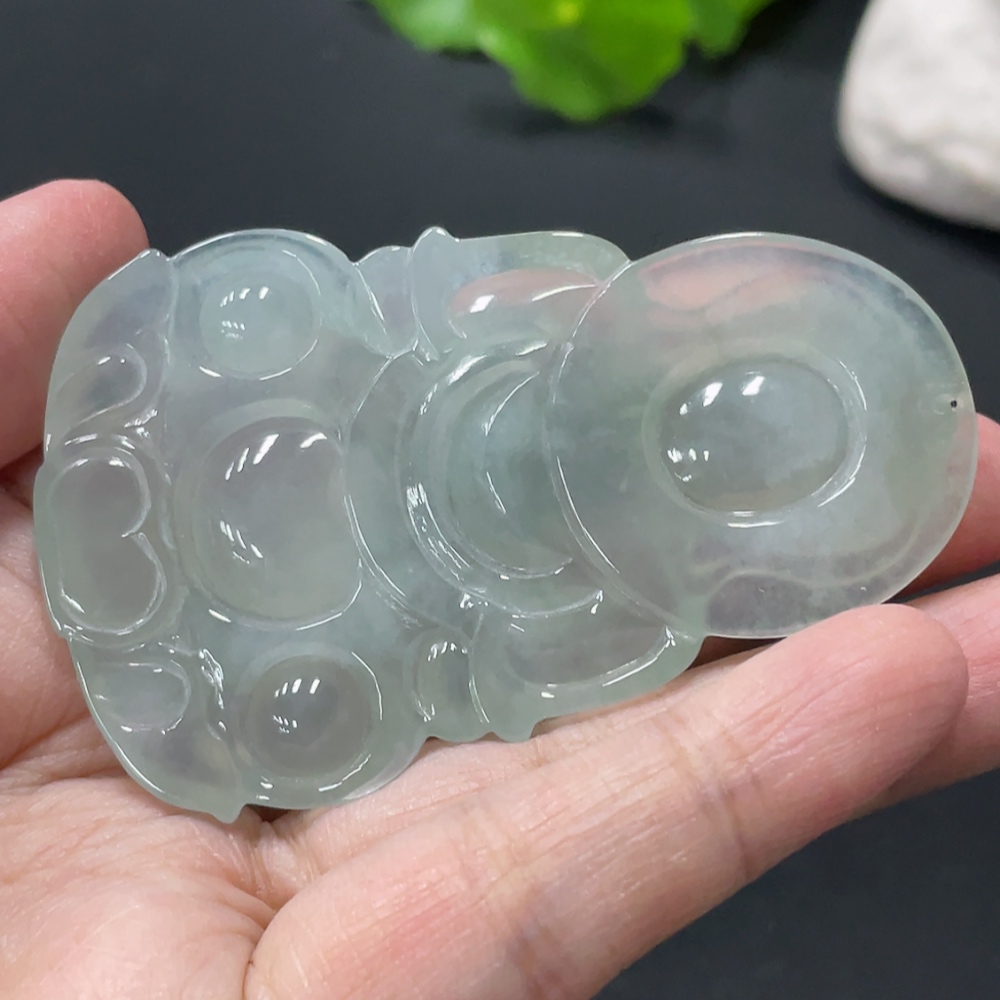 F32820456 Jadeite Guanyin Pendant, Total Weight Approx. 41.05g