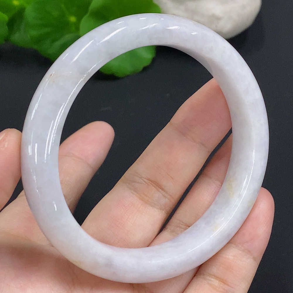 F29317985 Jadeite Round Bracelet Size 57 Total Weight About 53.7g