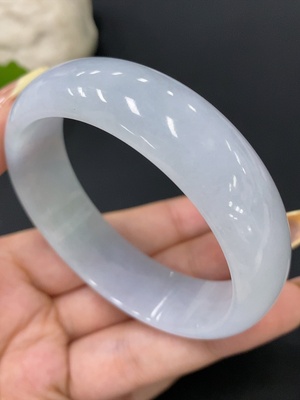 F29416553 Jadeite Round Bangle Size 56.5 Total Weight Approx. 60g