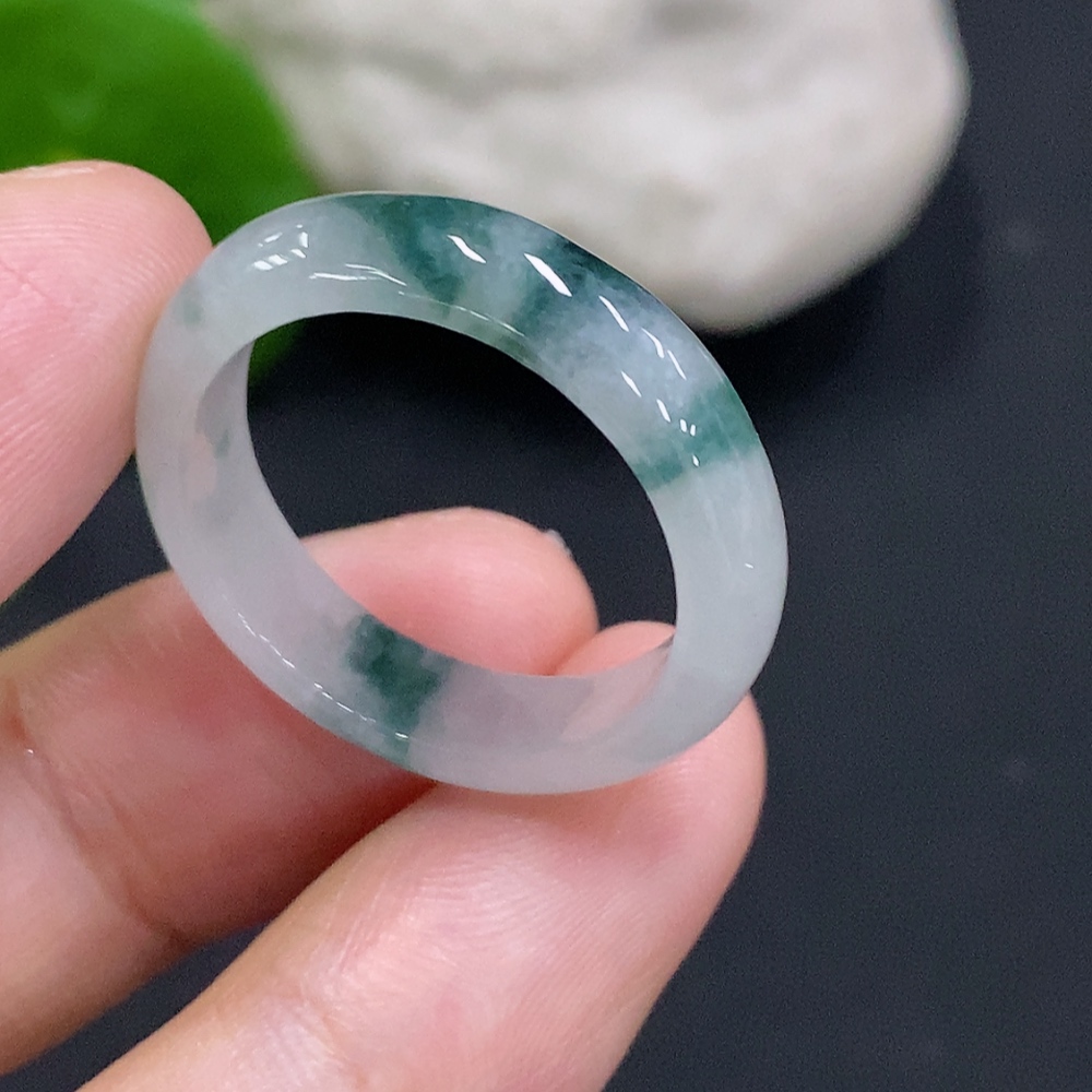 F31686353 Jadeite Ring Size 23 Total Weight Approx. 3.5g