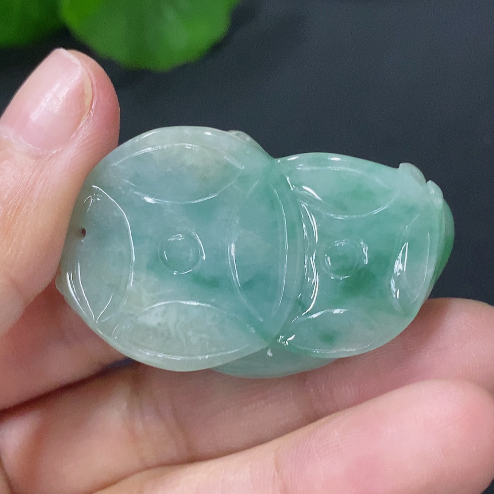 F31587694 JadeitePendant Golden Toad