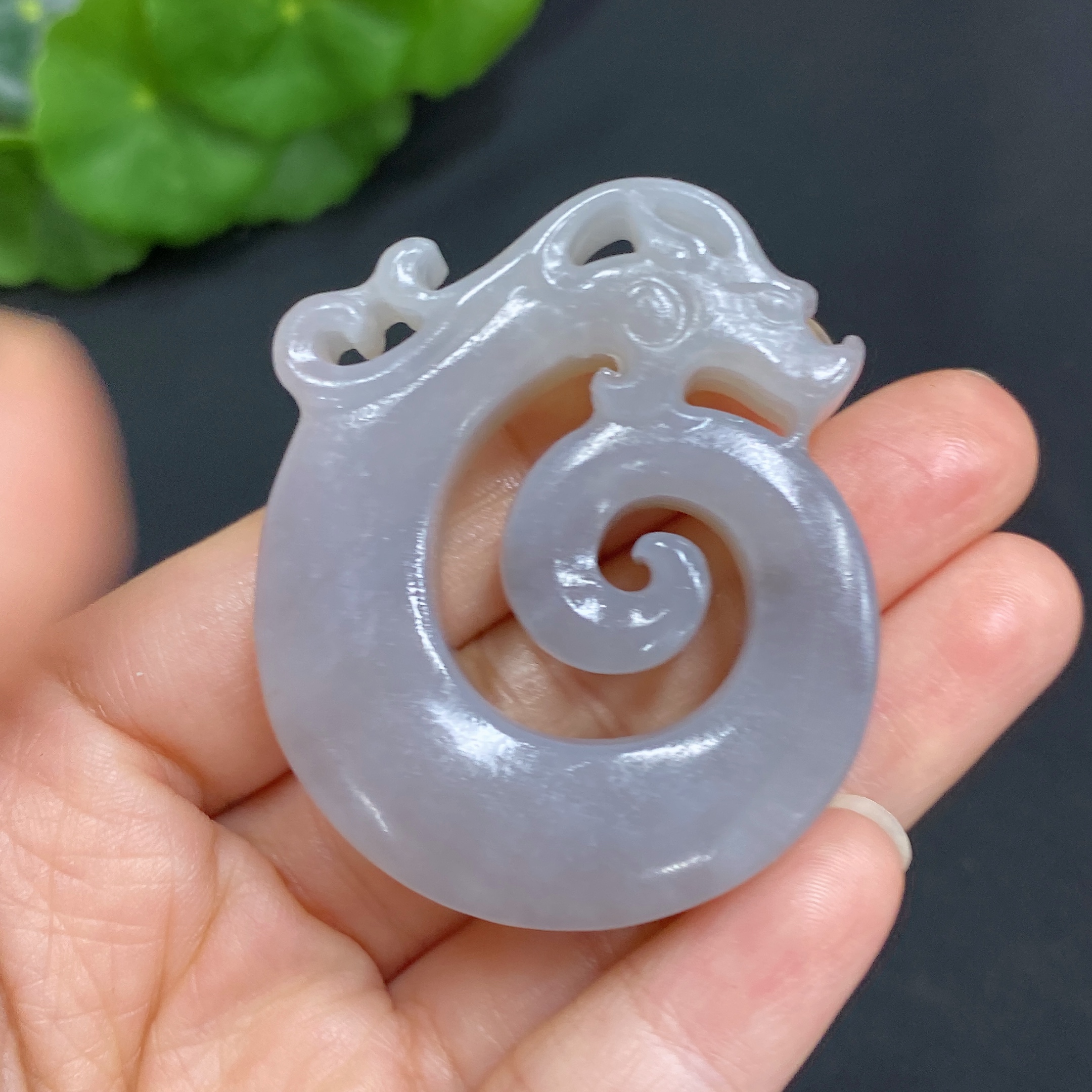 H29428624 Hetian Jade Pendant, Antique-style Piece, Total Weight Approx. 41.5g