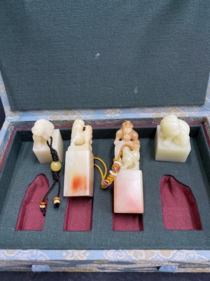 H33859726 Shoushan Stone Auspicious Beast Seal