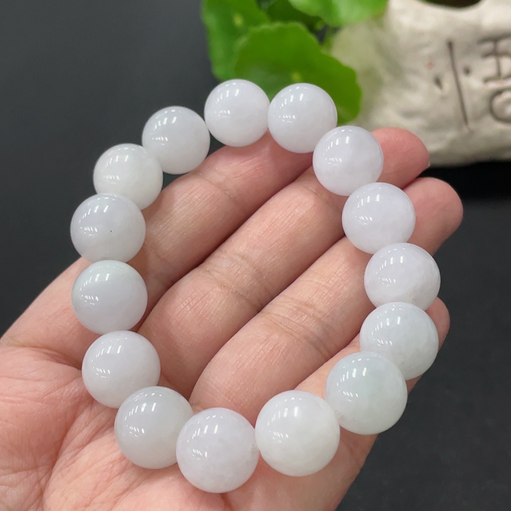 F35081759 Jadeite Bracelet Approx.12.2mm Total Weight Approx.47.78g