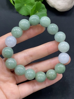 F30550242 Jadeite Bracelet Approx.12.9mm Total Weight Approx.62.47g