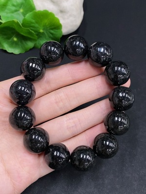 F33940674 Jadeite bracelet, total weight about 107.6g, size approx. 16.8mm
