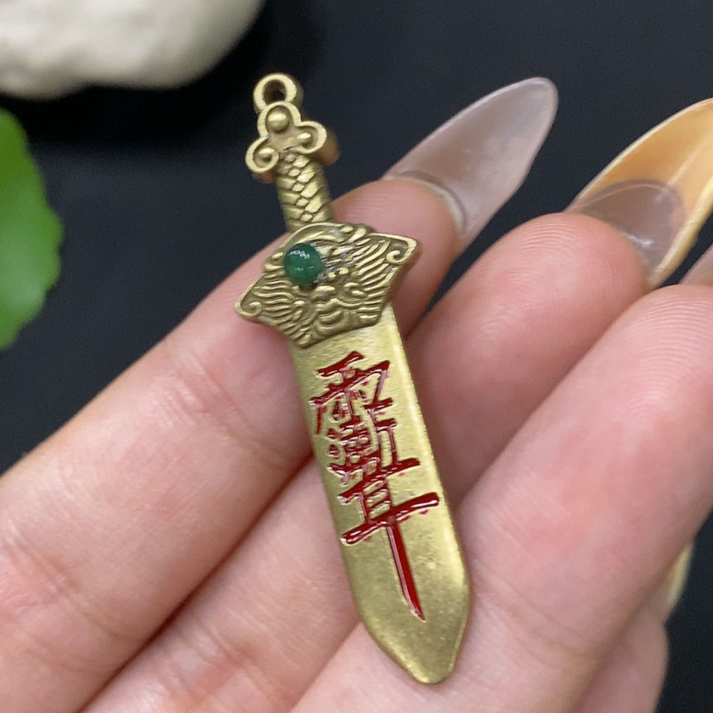 F29435970 Jadeite cabochon inlay piece total weight about 4.4g non-gold