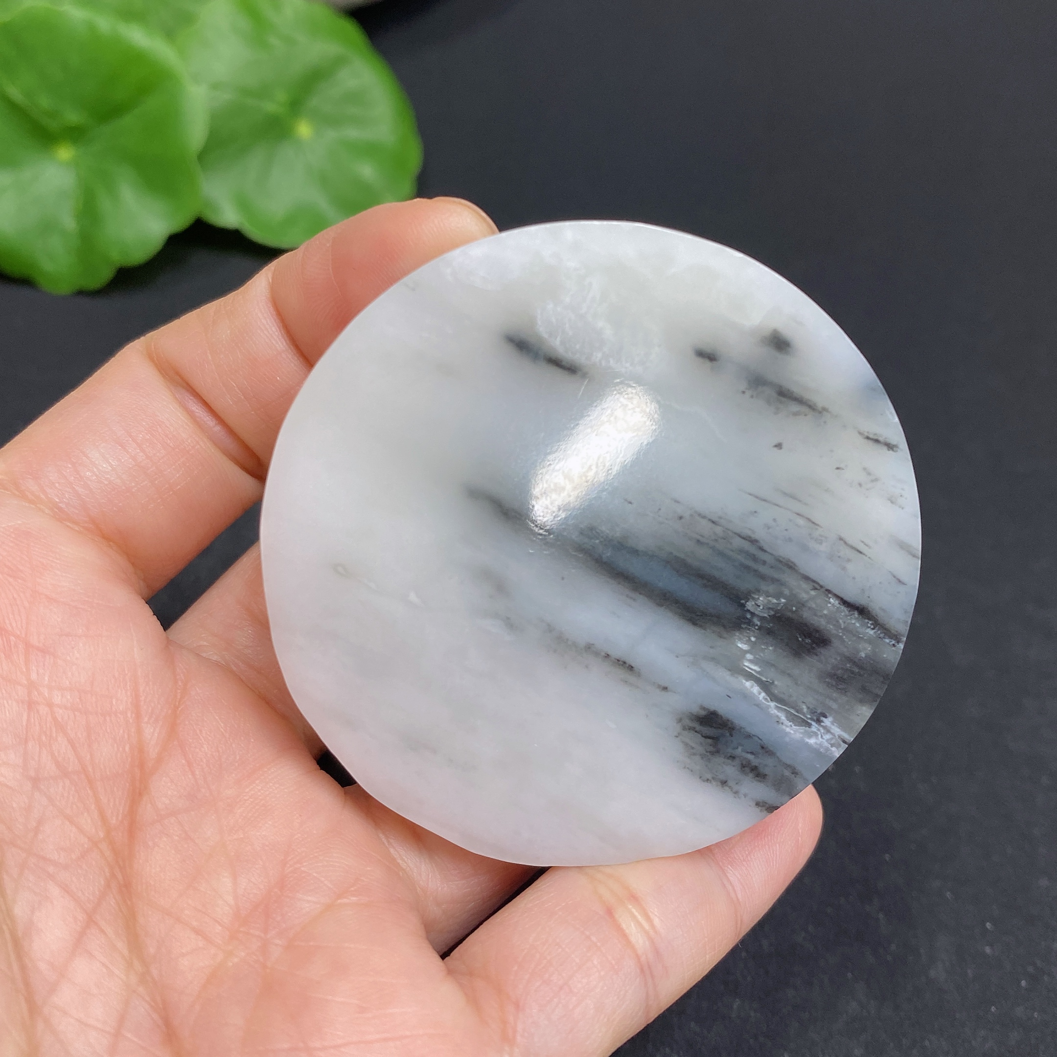 H32812517 Hetian Jade Pendant, Plain Pendant, Total Weight About 40.5g