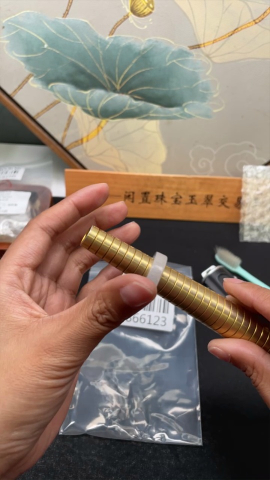 F33866123 Jadeite Ring Total Weight Approx.4.66g Size 31