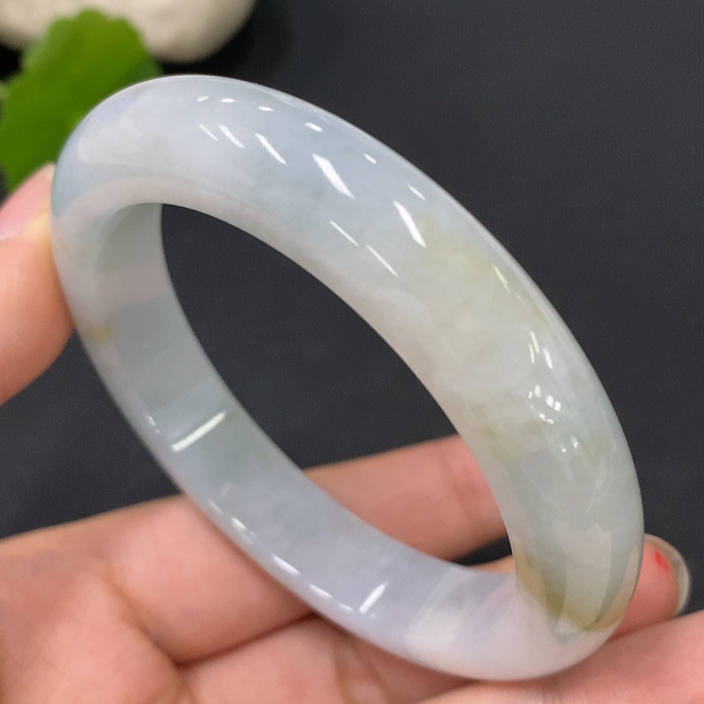 F29357135 Jadeite Regular Circle Bracelet 55.1 Inner Diameter Total Weight Approx. 58.24g