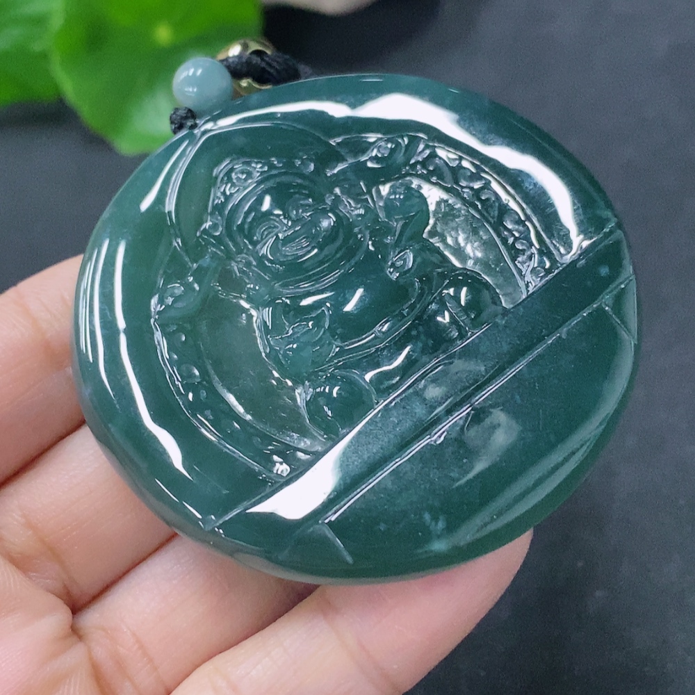 F35117564 Jadeite Pendant Total Weight About 39g