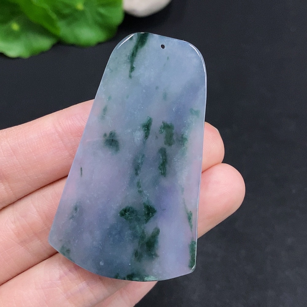 F33940531 Jadeite Magpie on the Plum Branch Pendant, Total Weight Approx. 15.7g