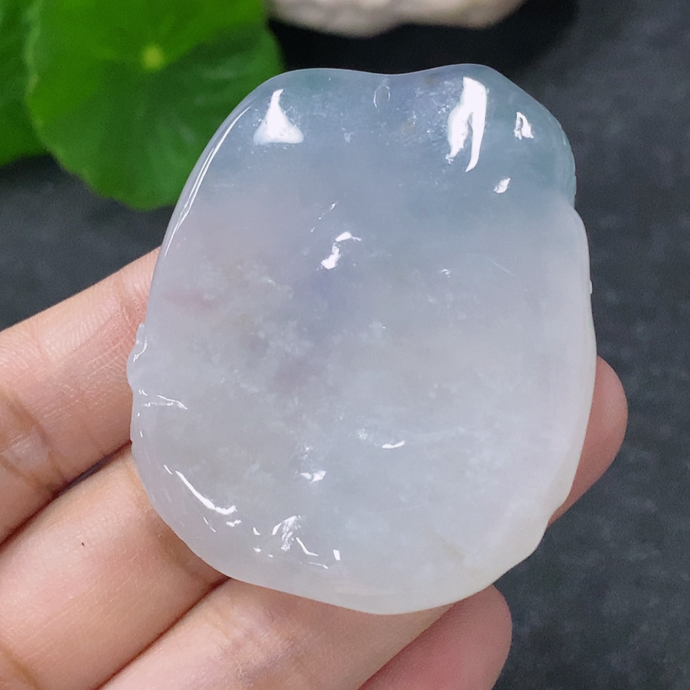 F32799399 Jadeite Pendant "Abundance Year after Year" Approx. 28.49g