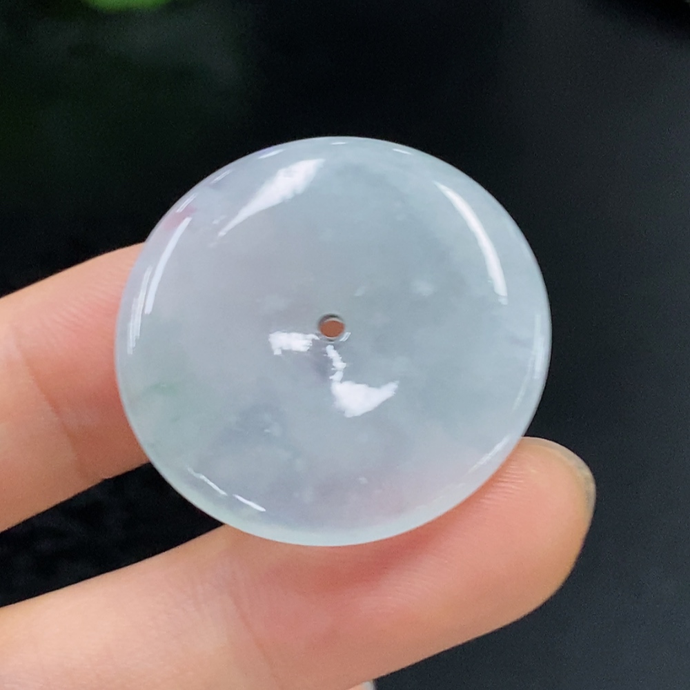 F29414462 JadeitePendant Peace Ring Total Weight Approx. 6.6g