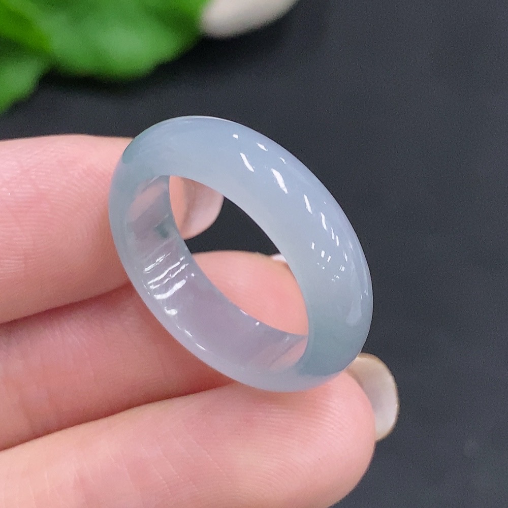 F34061022 Jadeite Ring Total Weight Approx. 3.2g Size 17