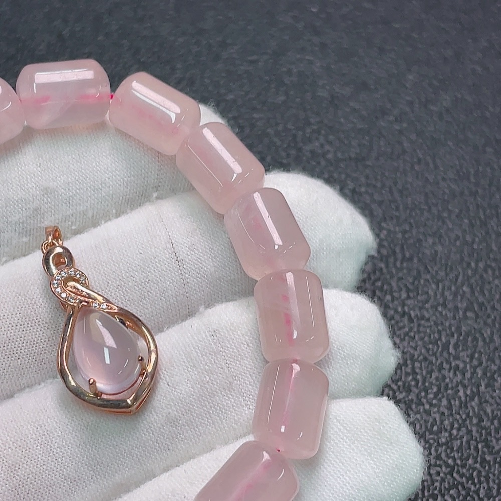 C34989307 Crystal Bracelet + Pendant Non供求Gold Total Weight Approx. 31.45g Sell as a Lot