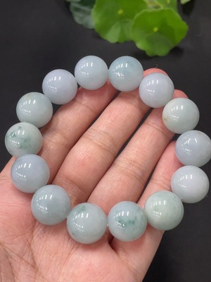 F22545744 Jadeite Bracelet Approx.14.8mm Total Weight 77.782g