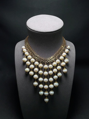 C34988224 Pearl Necklace Total Weight Approximately 101.54g