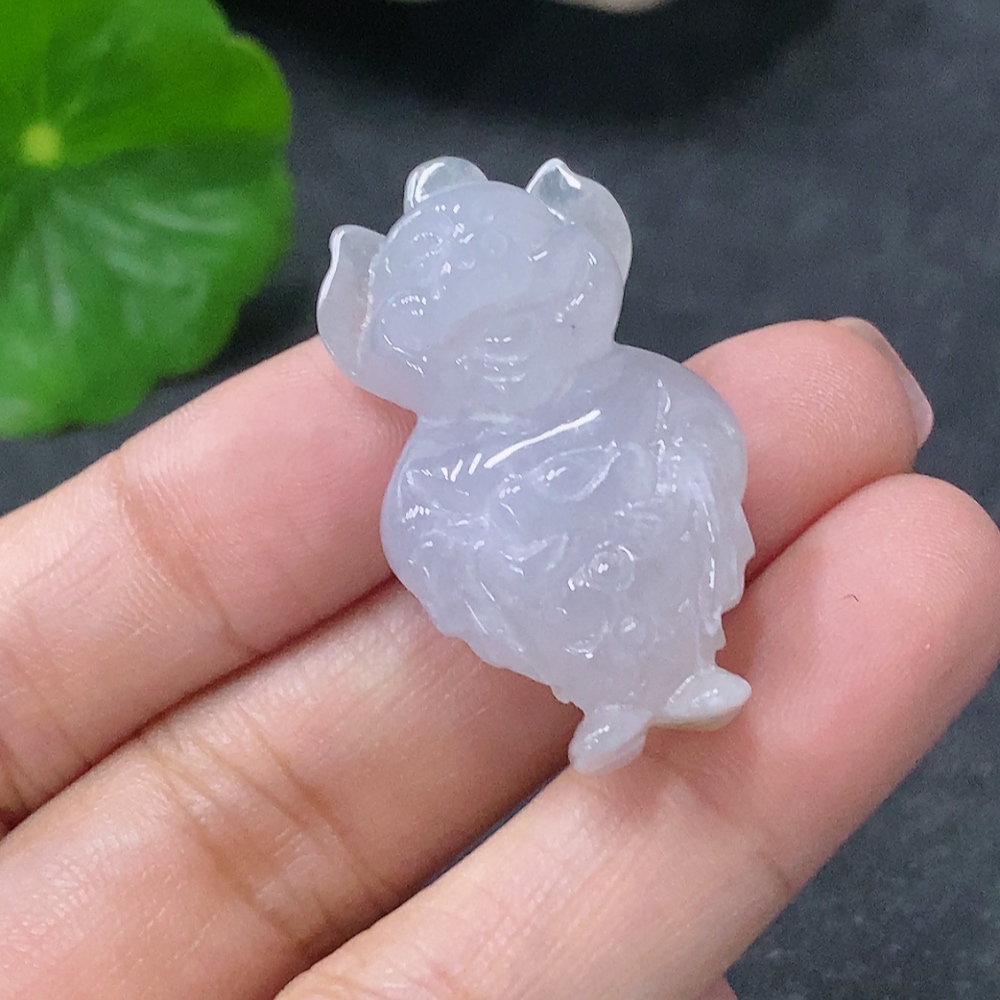 F34976676 Jadeite Pendant Total Weight Approx. 7.89g
