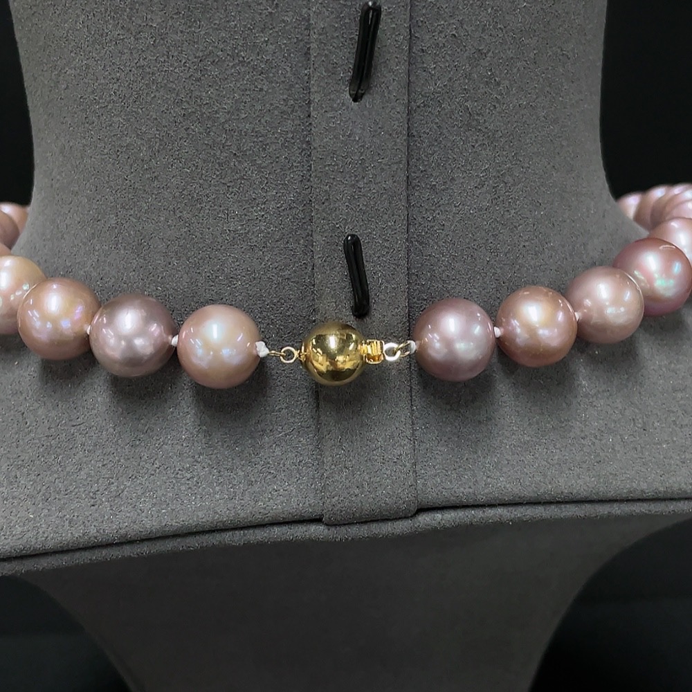 C34950497 18K Pearl Strand Total Weight Approx. 89.66g Size 11.4-13.2mm