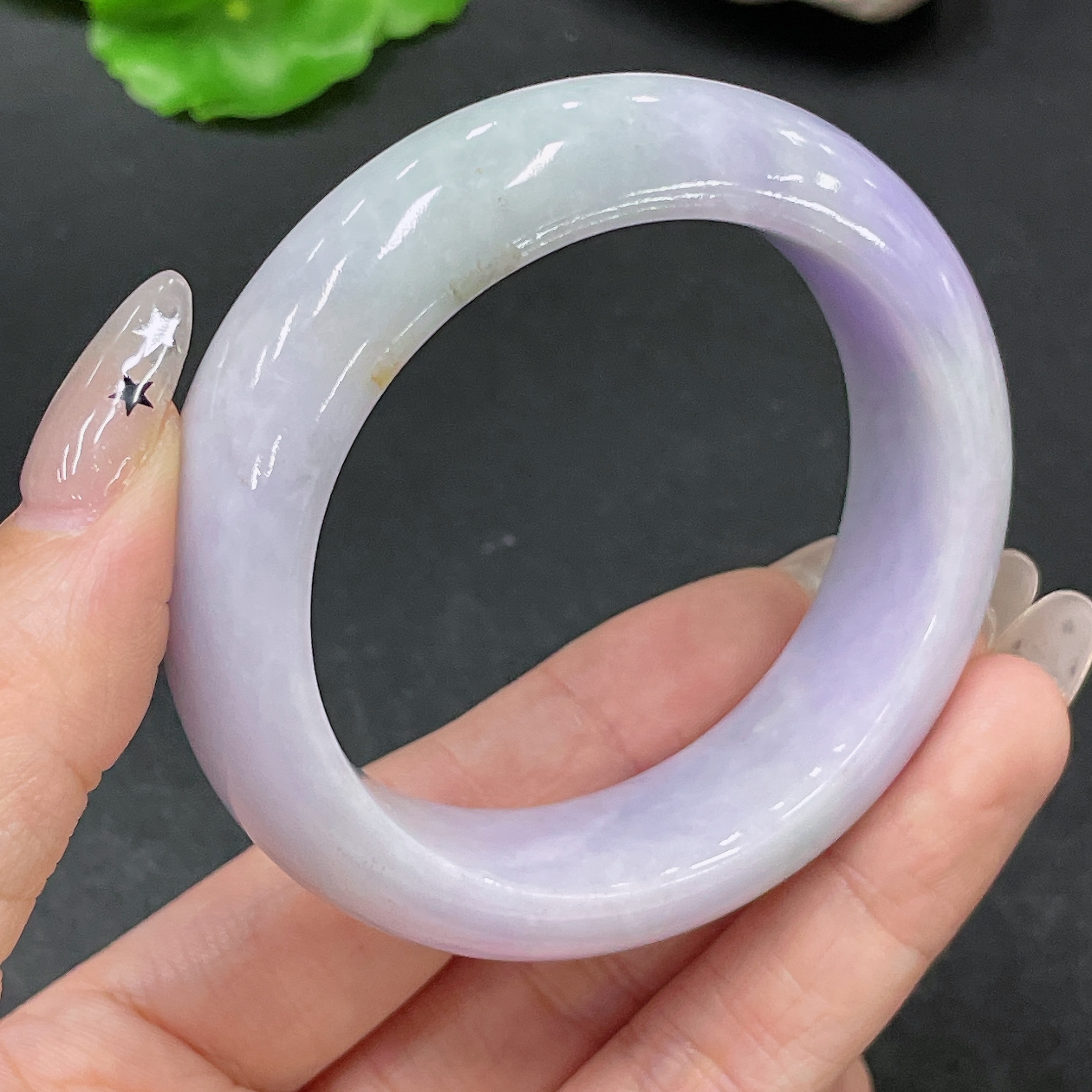 F35139362 Jadeite Regular Circle Bracelet Total Weight Approx. 82.51g Contains Color Polishing Powder Size 52.3