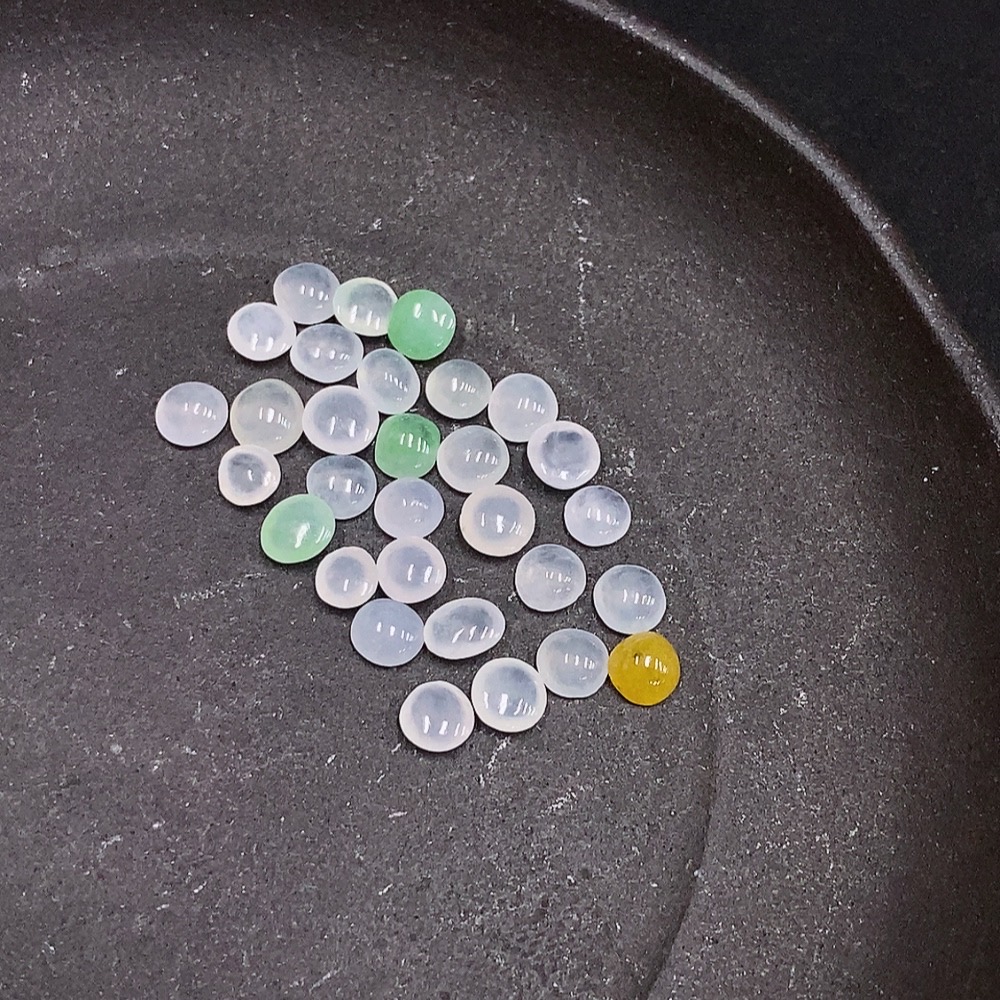 F35077821 Jadeite Cabochon Sell as a Lot