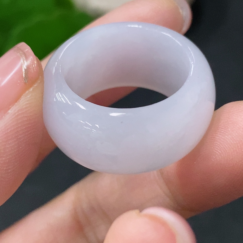 F29404634 Jadeite Ring Size 18 Total Weight Approx. 9.63g
