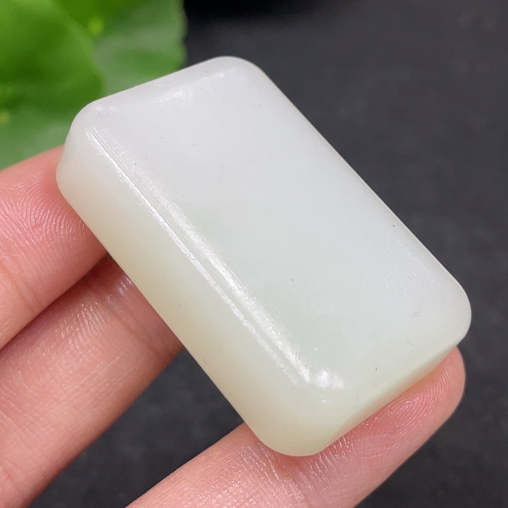 H35167954 Hetian Jade Pendant Plain Pendant Total Weight Approx. 36.1g
