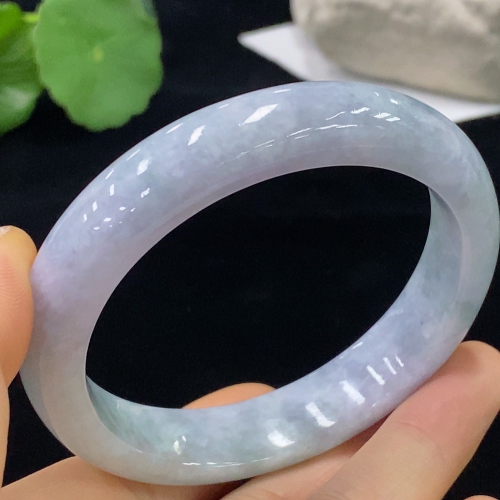 F32802638 Jadeite Regular Bangle 56.8 Loop Size Total Weight Approx. 59.12g