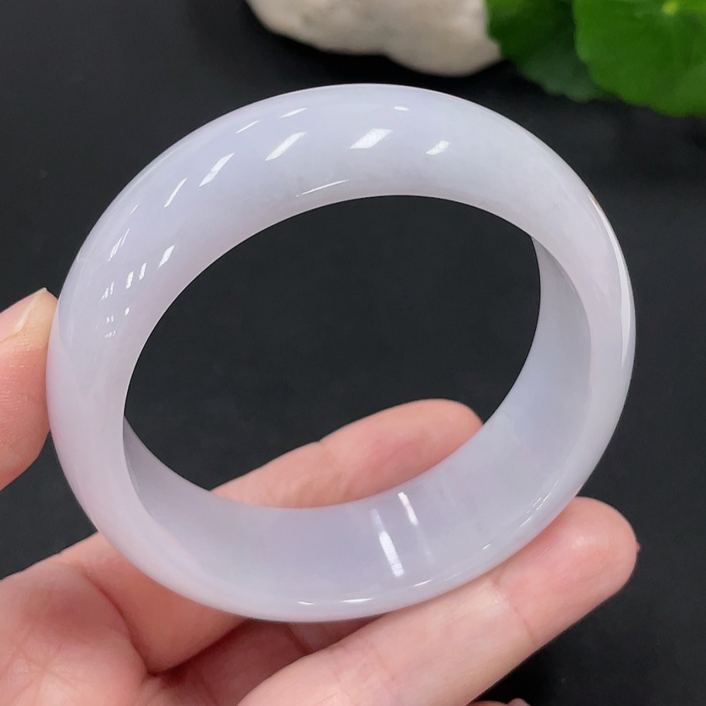 F25905734 Jadeite Round Bangle Size 54.5 Total Weight Approx. 76g