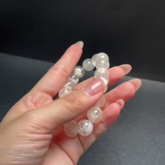 C34066493 Crystal Bracelet Total Weight Approx. 38.8g Size About 11.8mm