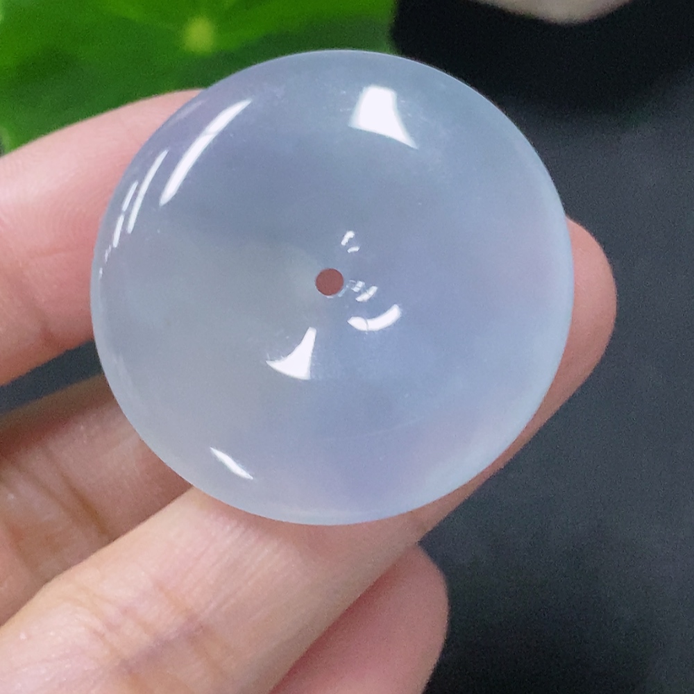 F35088486 Jadeite Pendant Peace Knot, Total Weight Approx. 9.53g