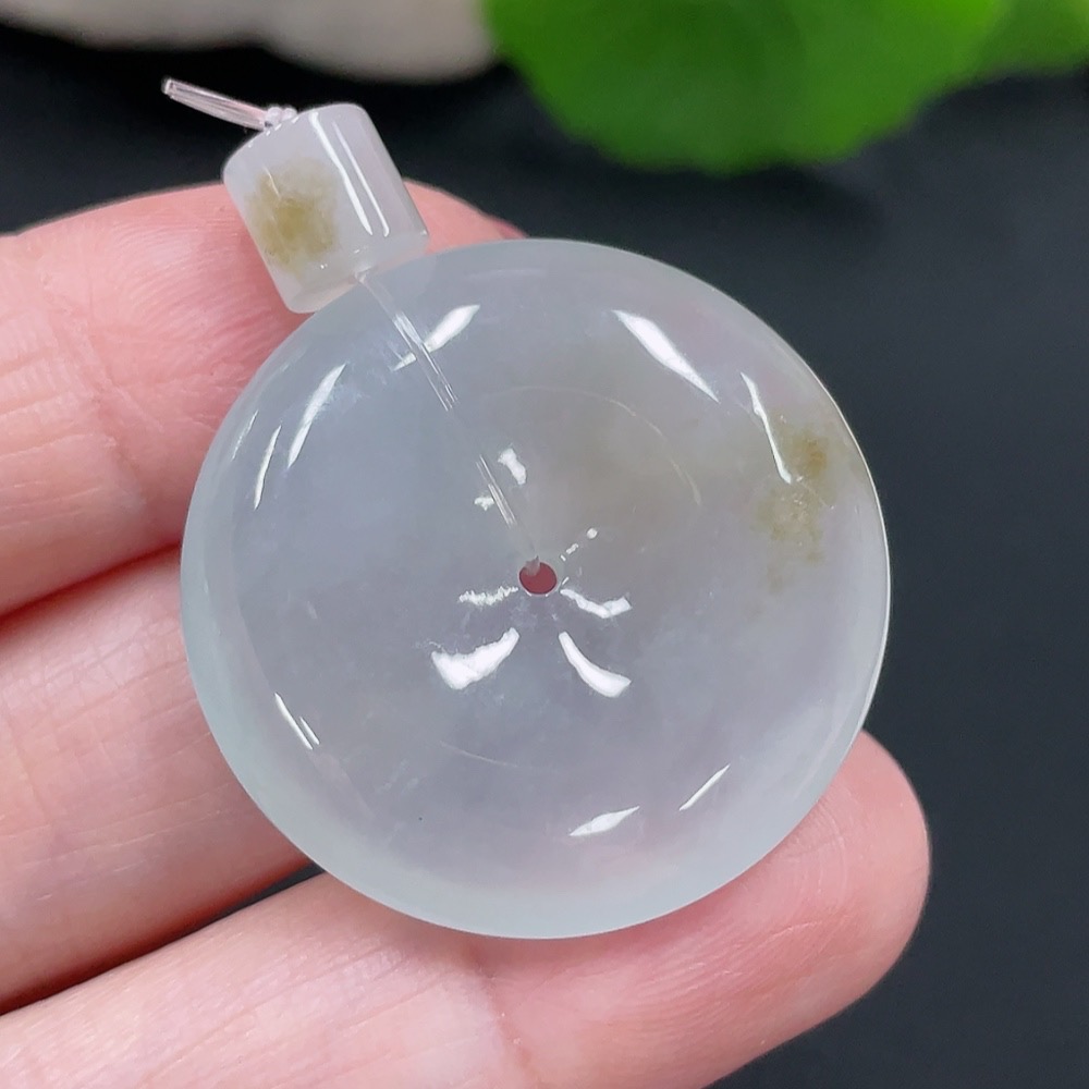 F24787490 JadeitePeace Knot Pendant, Total Weight Approx. 11.4g