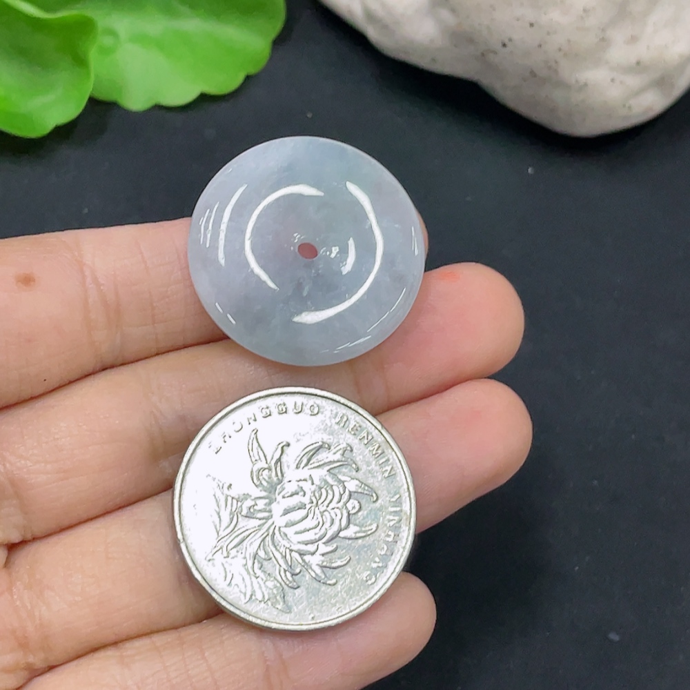 F31673647 JadeitePendant Peace Buckle Total Weight Approx. 7g