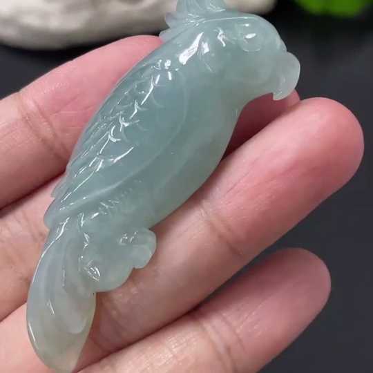 F28260232 Jadeite Heroic and Resourceful Pendant