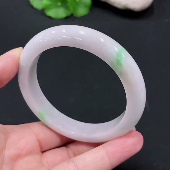 F25907598 Jadeite Round Bracelet Size 59.4 Total Weight Approx. 66.98g