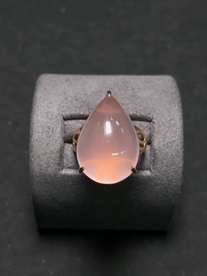 C27164266 Crystal Ring 18K Gold Total Weight Approx. 6.9g Stone 14.8mm Size 14.5