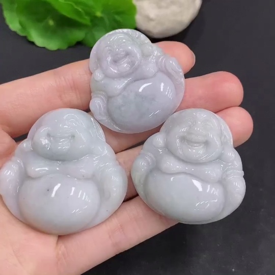 F32793849 JadeiteBuddha Pendant Set Wholesale