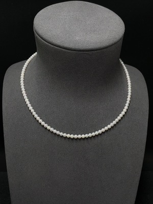 C30510073 Pearl Beaded Necklace Non-Gold Setting Approx. 3.7mm Total Weight About 7.86g