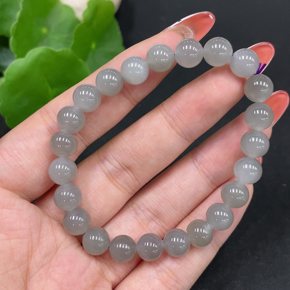 H34027497 Hetian Jade Bracelet, Approx. 7.8mm, Total Weight Approx. 16.8g