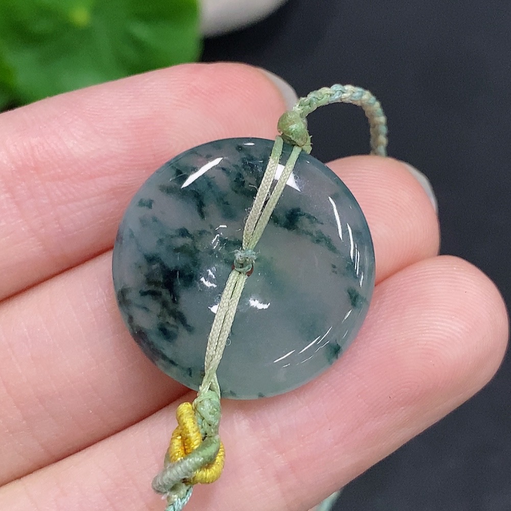 F33941841 Jadeite Safety Buckle Bracelet, Total Weight Approx. 5.2g