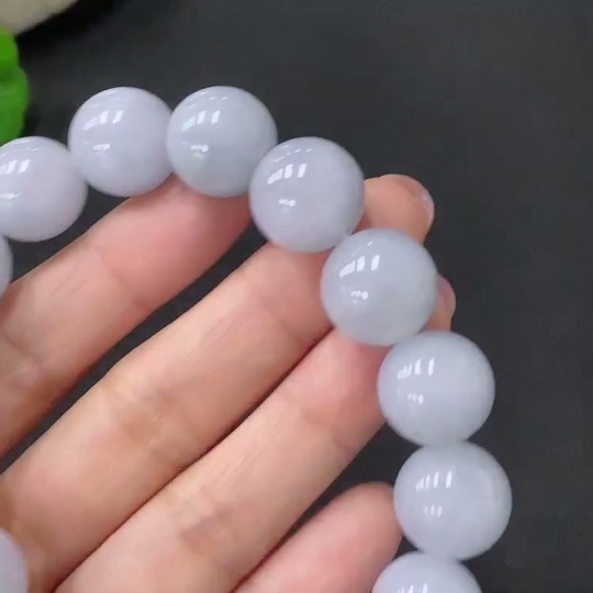 F28181646 Jadeite Bead Necklace Approx 13.3mm Total Weight Approx 64.7g